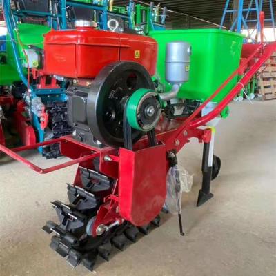 轨种式旋微耕机多EZD功能种植施链肥播机山林翻地犁地履带式耕机