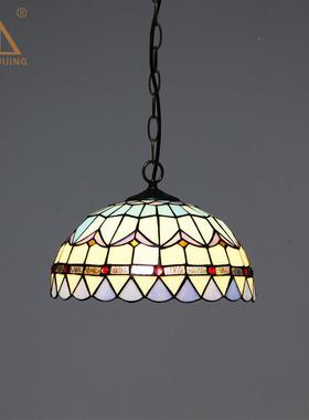 汇璟蒂凡LHJ-DD12吊灯地中海简约客厅吊书房尼灯餐厅灯色具阳台花