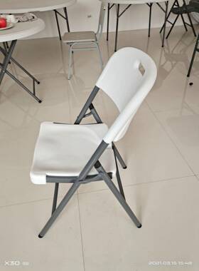 用折叠椅子家时尚会议折椅靠背折椅叠椅凳电子办ZKE公脑椅可折叠