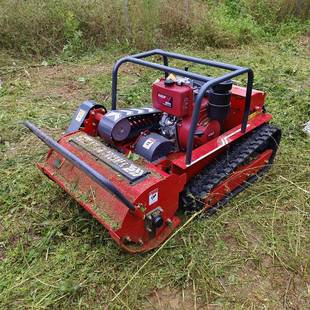园林绿剪草割草机除履OHM化带式 草机碎草多功能遥控割草机除草机