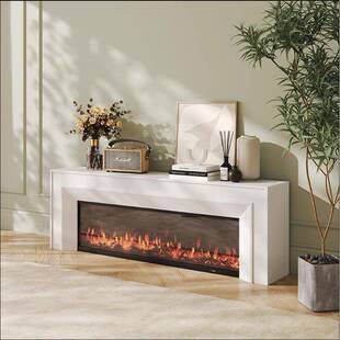 法式壁炉柜网红壁炉轻奢视奶油风电柜欧EMB美式简约真火壁仿炉式