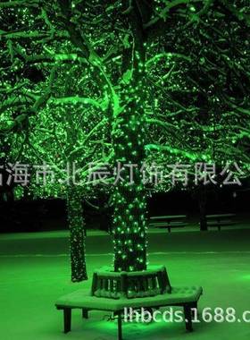 新款彩步GB带遥PNX控同变色200七LED太阳能灯串RLED户外防水灯