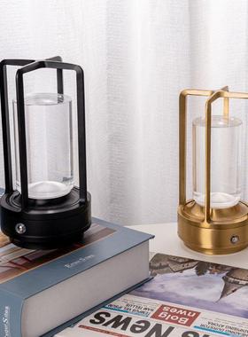 提氛围可充电卧室头小夜灯台手灯氛吧围床小夜灯复古90942装饰台