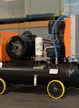 开空压机柴油移机动螺KAISHAN杆机GLCY5/10破桩打孔凿岩配套破碎