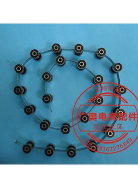 扶梯回链转蒂蒂森扶梯森扶轴梯专用链条24节帝森滚轮板条6082RS非