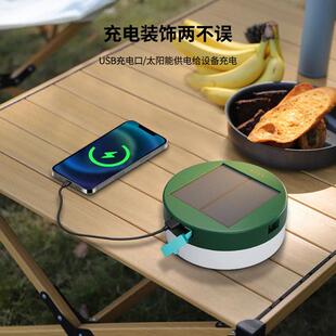 阳P能收纳串灯幻彩点控灯手机AYVCP跑马户外便携装饰氛围灯充太电