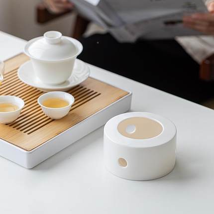 家用温茶17176蜡烛酥油无酒店热菜加烟蜡烛茶壶烤炉保温底热座煮