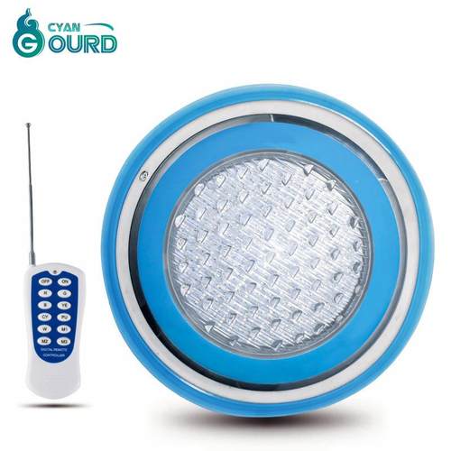 LD1QHL-YCB-2v线不锈钢GB无遥控E35Rw泳池灯IP68防水七彩灯18W低