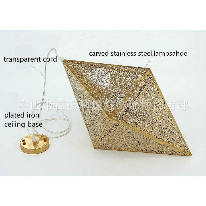 利饰煌灯厂家直销不钢工程非锈标大堂吊灯LED后吊现代MD8139时尚