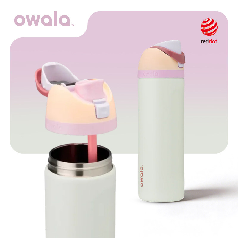 【明星同款】Owala保温杯吸管杯不锈钢水杯高颜值礼物杯子710ml
