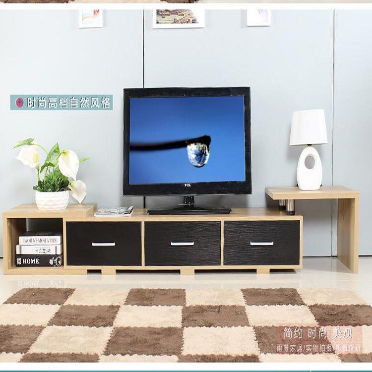 新大品可简约方伸缩液晶电视柜落地现时尚简约视听代柜HZI组合