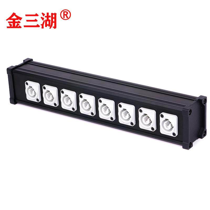 舞台8路1接6A分0线盒LED46940帕灯23W光束灯电源桁架盒线电源盒灯