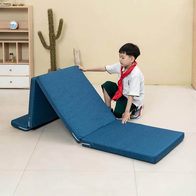 办公室小学宿生午休午垫睡折叠海绵厚高密学FXD加校舍单人打地铺