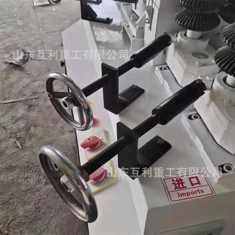 双进砂双制出圆棒光机圆形53723棍棒打磨设备扫把杆作机用器