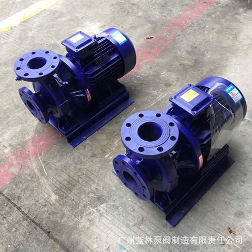 IR卧式热1水离心泵IRG8环0KWP-35C高温热水循泵W22KW高温管道泵