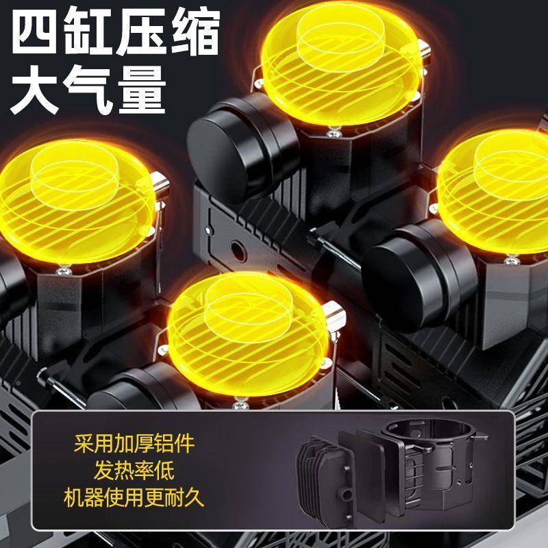 奥突斯空压无油静音GNG220v木工高压便泵捷式机打气工业气级空压