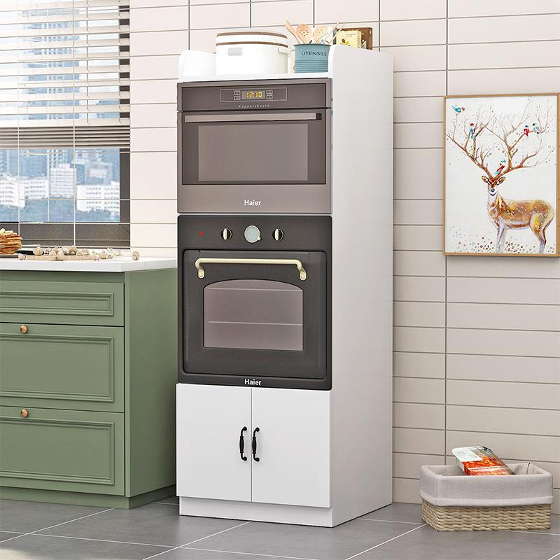 机实洗木厨房置物架嵌入消毒式柜碗蒸烤箱电器收纳SDI橱柜子