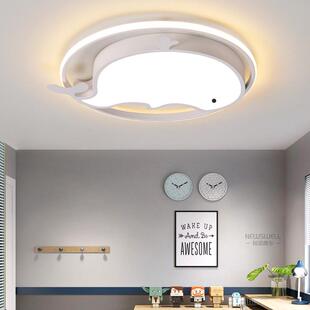 红顶QAV灯儿室童房卧灯led吸灯个性卡通蝴蝶形网女孩男孩公主房间