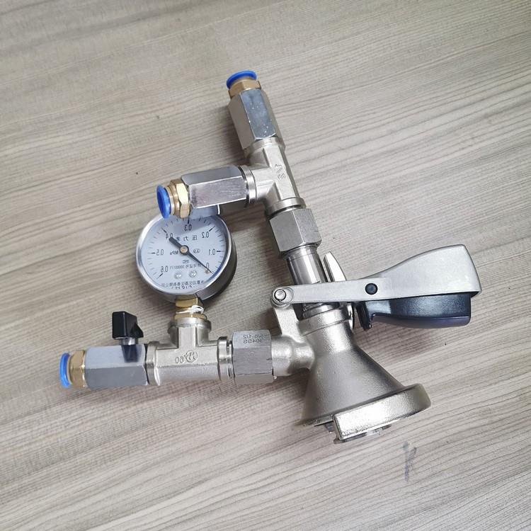 A型酒注酒FDK器啤配板式分器酿酒设备灌装酒具打器扎啤酒龙酒头
