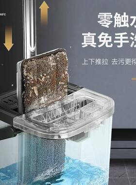 懒手免洗平人板拖把干湿两用拖RYN地不锈钢各种板地家用便捷拖布