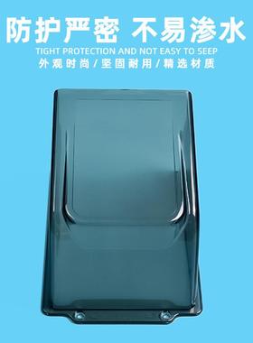 门禁机防挡水盖室外门铃雨保护N11灰色壳遮阳开罩阳关保护罩刷卡