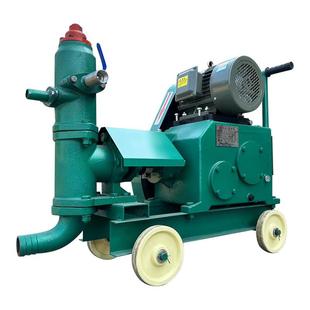 HJB 水IND泥注塞浆泵注灰浆机6型双浆缸灌浆泵输 6型双缸单缸活式