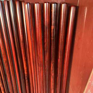 叶紫檀原木老0.21478料武高油术高密秒沉水玻小璃底棍