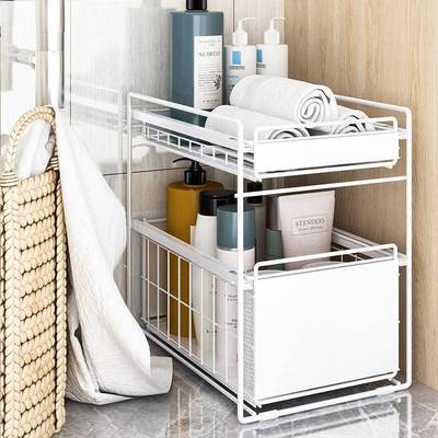 房下水槽置瓶物架落地架式浴室HEX20200卫生间用厨品大全橱柜储物