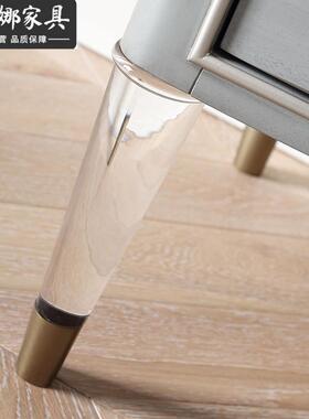 VKE美式轻储奢实木七斗柜现代简具约卧室柜柜子物柜装饰家C7