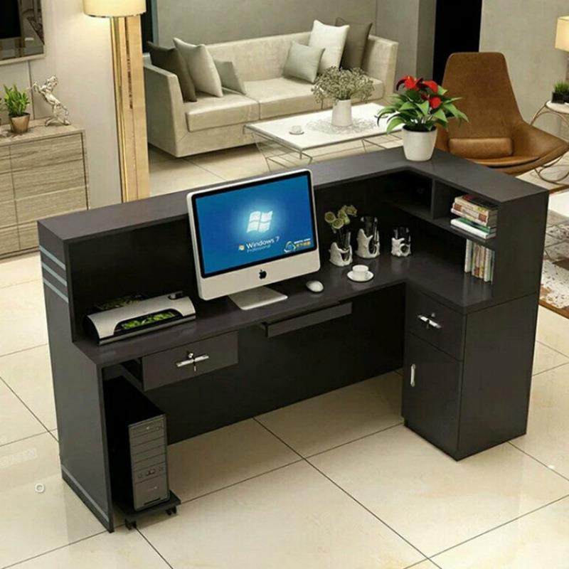 前台现代转角收银台柜台吧台简约迎宾台接待台公司办公前台桌,3C数码配件,其它配件,淘宝优惠券,粉丝福利购,淘宝优惠卷