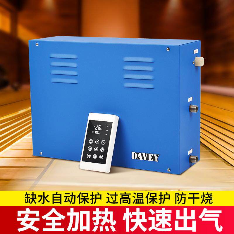 桑拿房湿蒸房湿蒸机家用数显带灯控制蒸汽发生器家用室内蒸汽机