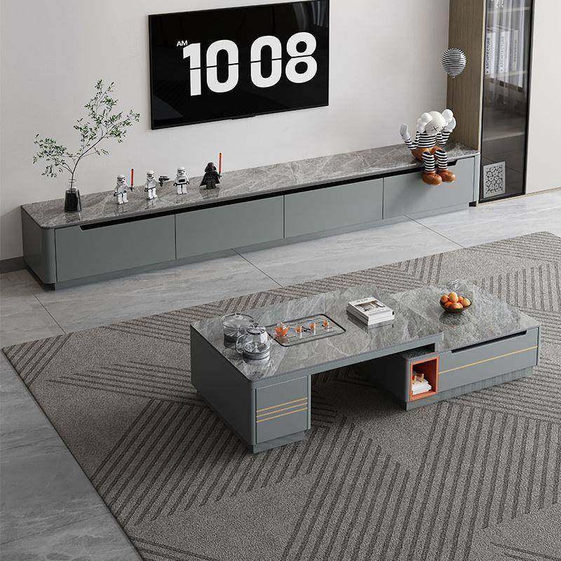 2025新款岩板功夫泡茶几家用伸缩客厅茶台一体轻奢现代电视柜组合,3C数码配件,其它配件,淘宝优惠券,粉丝福利购,淘宝优惠卷