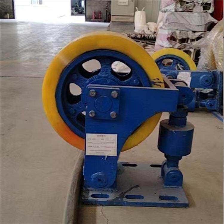 体积小 重量轻 安装轻便 滚轮罐耳 罐道轮箕斗导向轮