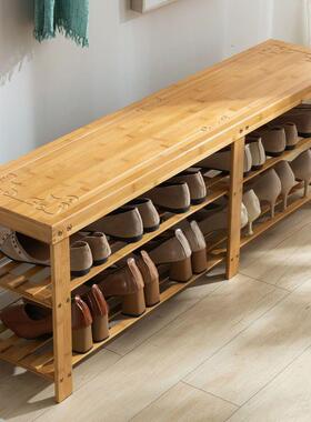 鞋架子简易多36327层家用门木防尘晒宿舍收纳实置物鞋柜坐口式换