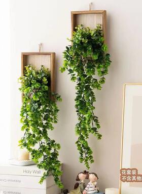 床长头ins植风挂壁hka+YnMP壁客挂式室内清新厅方形绿壁