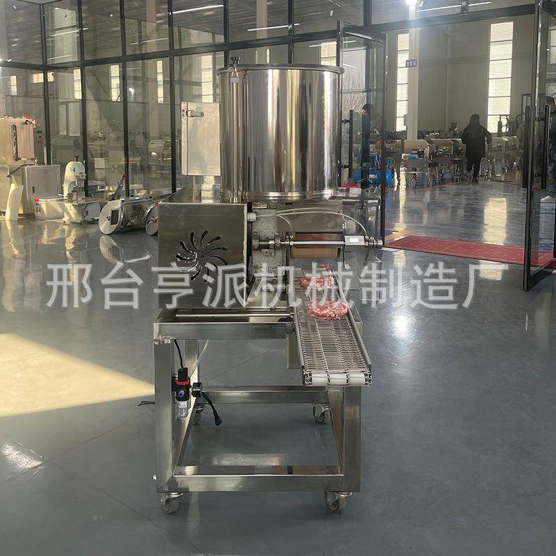 全自动饼汉堡肉成型机商鱼饼虾用饼麦乐鸡GPA块土豆饼制肉作机牛