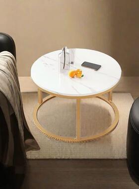 小茶出租屋小圆桌沙床发边几简极OPJ阳台几简约头柜轻奢边几角几