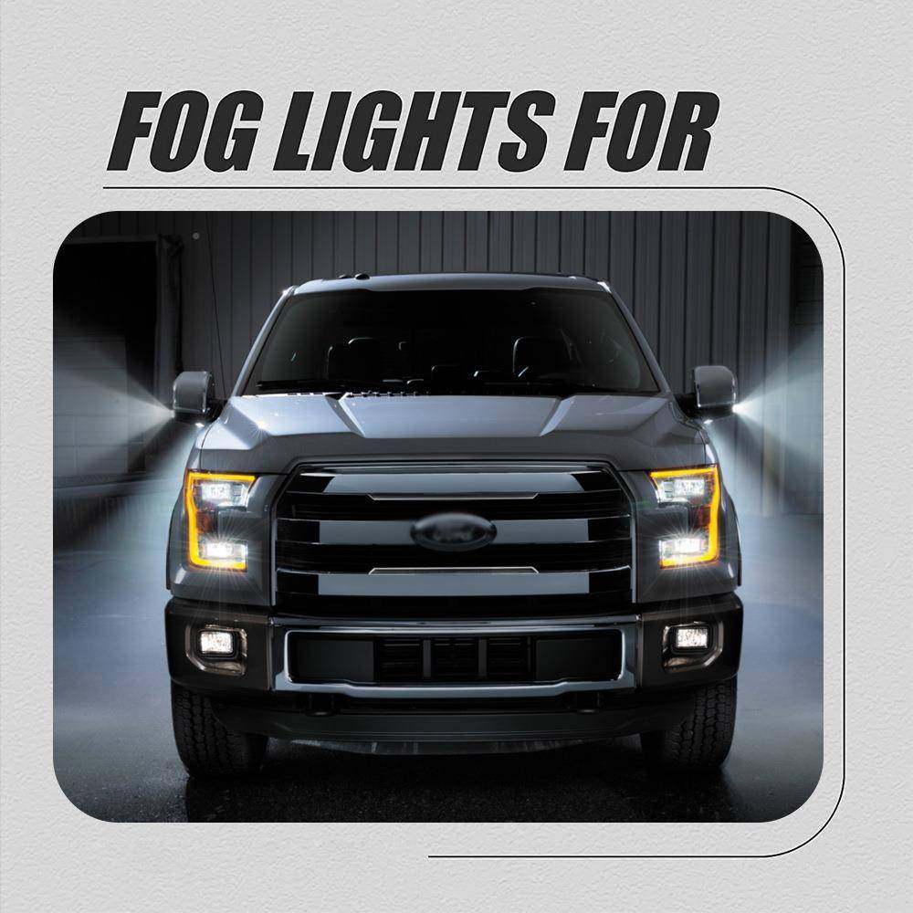 适灯用FD650福特15/16/17款F15-雾0猛禽前灯总成卤素日间行车前杠