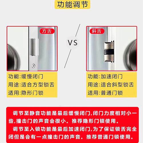 隐双调节多形门专用合页双调节液合页压家用自动关链门弹自簧静音