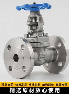 厂高家直供不锈钢闸锻钢法兰闸阀闸45430门4美标阀高压温锻造316