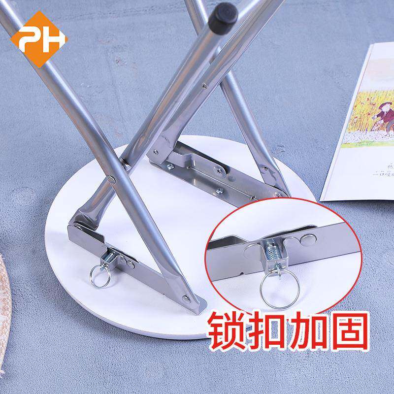 折叠圆凳便携户外凳子UPY简家餐凳具桌椅子小易板家用折叠凳