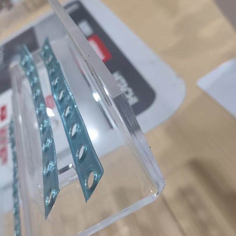 空调配件展示创架立注塑梯型立69牌展示牌牌立体白色简约商楼用意