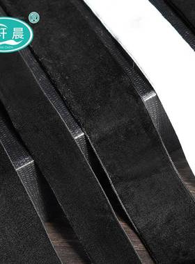 装多规丝格双绒面绒带VBE单面弹力绒带绒植带DIY手工饰带服装辅料