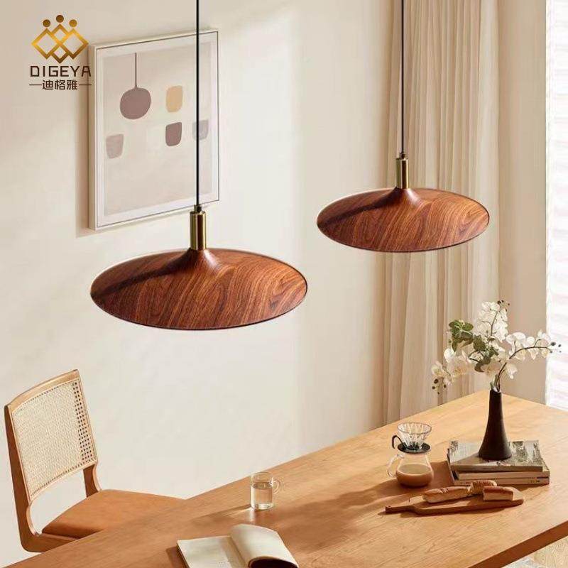 欧轻奢头摇臂餐厅吊灯北飞碟吧台室灯中265古风复古木茶纹卧室床,家装灯饰光源,智能吊灯,淘宝优惠券,粉丝福利购,淘宝优惠卷