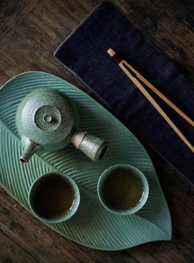 素遇中式复古盘CID干泡茶陶瓷迷茶你家用小茶台现代简台约干泡茶