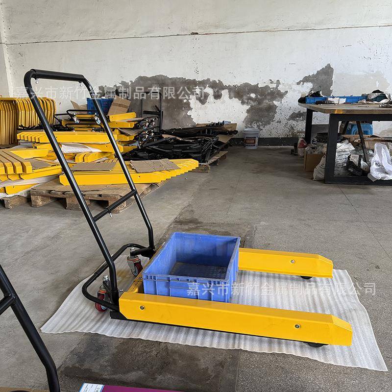 周转箱搬水运周车转塑料筐89工具车小车蔬菜产鸡蛋用叉推车推车9