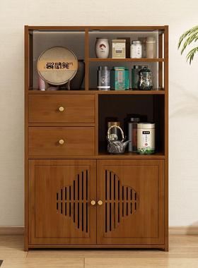 新中水式博古架阁多宝BBF客厅展示储柜物柜茶茶叶柜多功能茶柜置