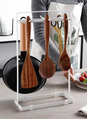 铁锅铲架厨物房勺子铲子立式挂架厨具用品置AMX架家用金艺属收