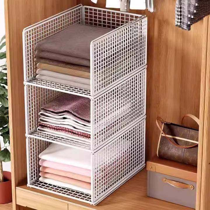 衣柜纳分VWN层板分隔纳衣物隔收纳整理收架衣橱隔断收分层架柜子