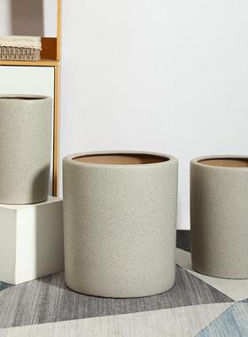 陶花粗陶大F9689S5H号北欧简约厅绿植客发财树金瓷钱树龟背竹口径